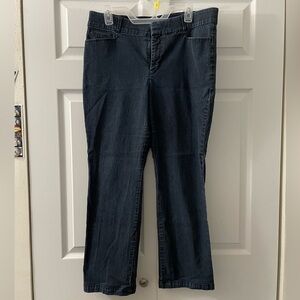 Gloria Vanderbilt dark wash jeans
